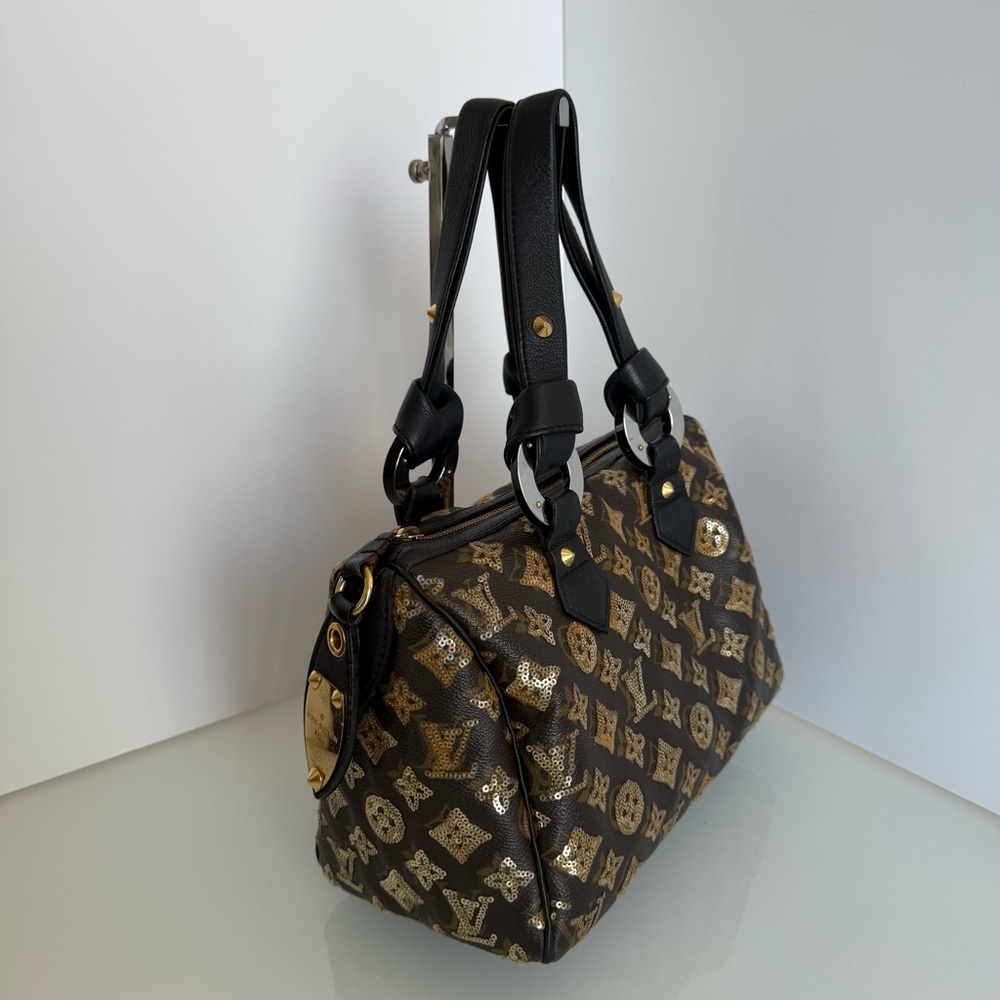 Louis Vuitton Limited Edition Monogram Eclipse Speedy 28 - Picture 3 of 13